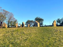 Interesting stone circle