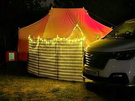 So much space for pir emporer bell tent!