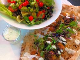 A meal at the bistro