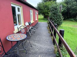Outside the main facilities