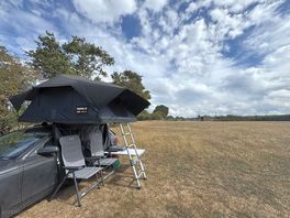 Our set up for the night