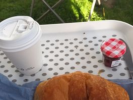 Tasty crossaint bought on site