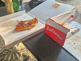 Pizza from the restaurant🍕🍕 very nice