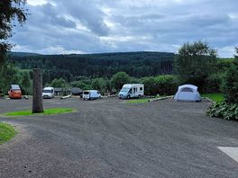 Great view from our pitch