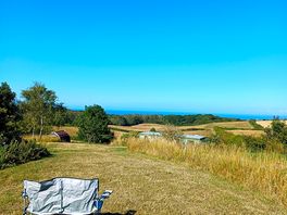 View from our campervan