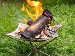 Fire pit by day
