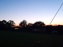 Beautiful dusk sky. no light pollution, so many stars at night.