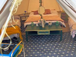Beautiful bell tent