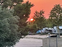 Un atardecer precioso