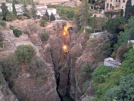Ronda after sunset