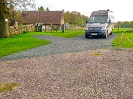 Large hardstanding campervan pitch