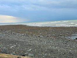 The beach