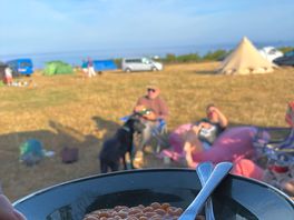 Breakfast with a view