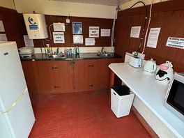 Washing up area