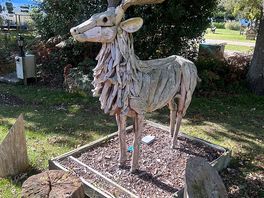 Guarding the entrance