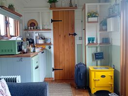 Inside wellington cabin