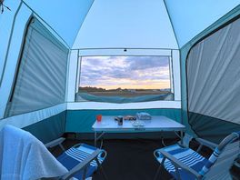 Room with a view.