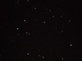 View of the night sky