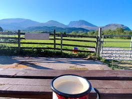 Morning coffee with a view