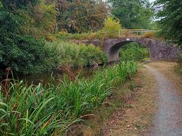 Canal walk near the campsite