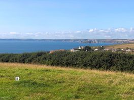 The view with burgh island in sight