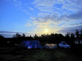 View from campsite