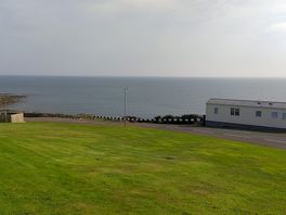 Looking out from near the leisure complex