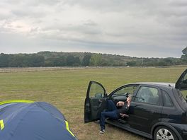 Spacious camping field!