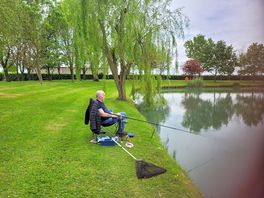Husband enjoying a day on the lake