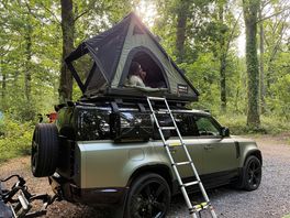 Our campervan pitch