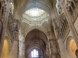 Inside the famous bergos cathedral