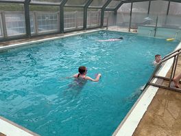 Lovely heated indoor swimming pool