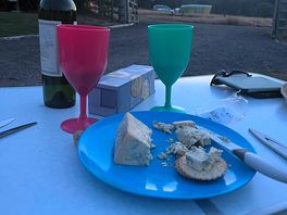 Lovely evening on the campsite