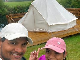 Tent we rented