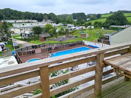 View over looking the pool