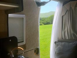 Beautiful view from the van