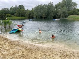 Quick swimming before breakfast.