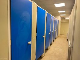 Toiletfaciliteterne var ganske glimrende, så om de var lidt outdatede i decor… de var rene!