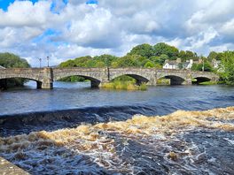 Bridge over the cree inn newton stewart.