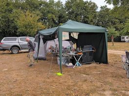 Spacious pitches
