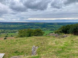 View over wensleydale