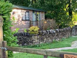 Shepherd huts available on site