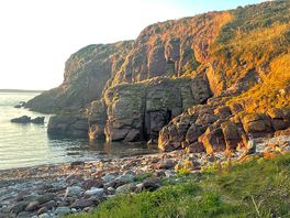 Evening stroll.