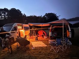 The set up for the weekend! perfect!