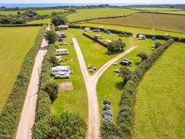 Aerial view of the site