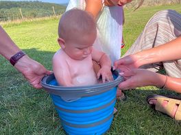 Bucket bath !