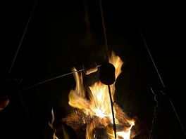 Everything provided for a fire, just bring the marshmallows!