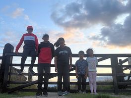 Kids enjoying