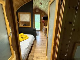 Pod view from bathroom