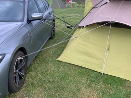 Exposed site on a windy day